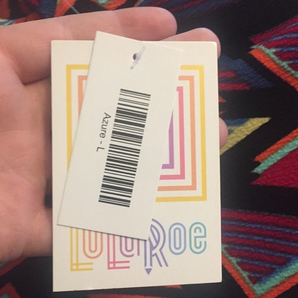 L‎ LuLaRoe Azure Skirt H04 1313 - Picture 3 of 4